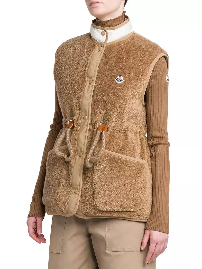 Teddy Down Vest Product Image