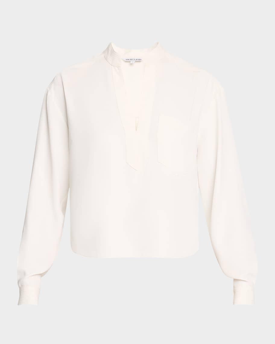 Dean Collared V-Neck Top product image