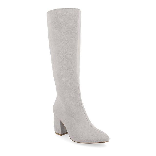 Journee Collection Womens Ameylia Block Heel Dress Boots Product Image