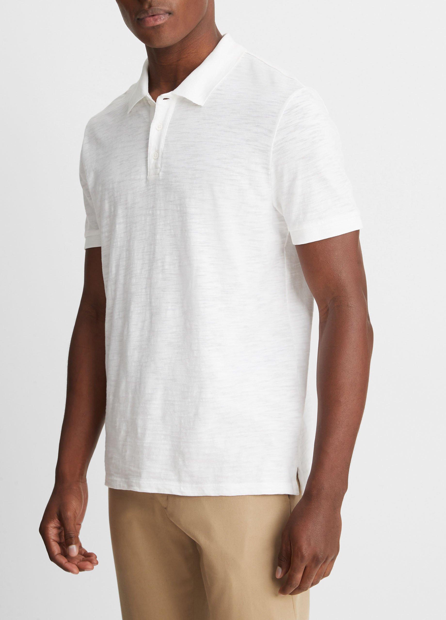 Classic Slub Polo Shirt Product Image