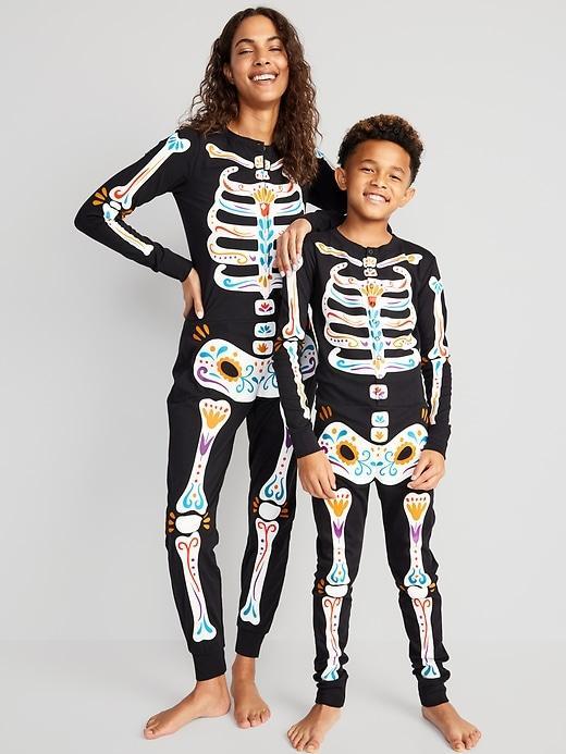 Matching Halloween One-Piece Pajamas Product Image