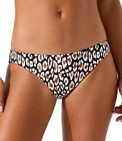 Tommy Bahama® Women's Palm Modern Safari Cat Hipster Swim Bottoms, Black, Large Product Image