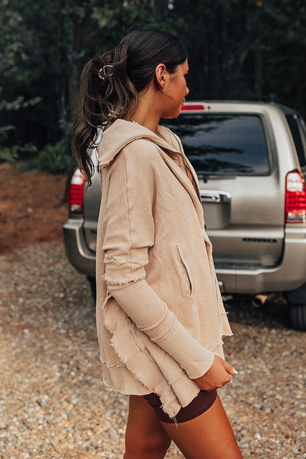 Forest Memories Oversized Sweater in Iced Latte Product Image