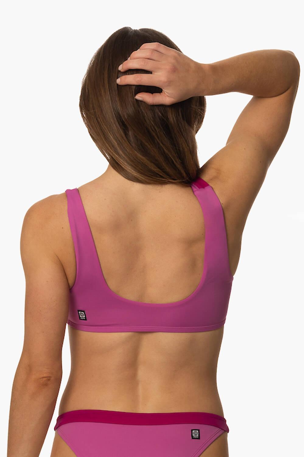 Paige Bikini Top - Leucadia & Purple Female Product Image