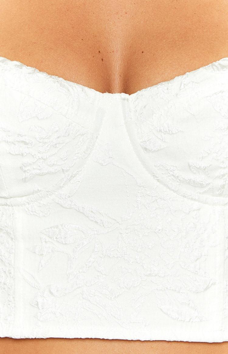 Sailor White Corset Top Product Image