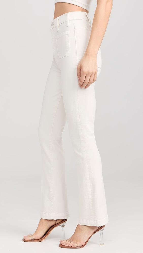 MOTHER The Hustler Patch Pocket Flood Jeans | Shopbop Product Image