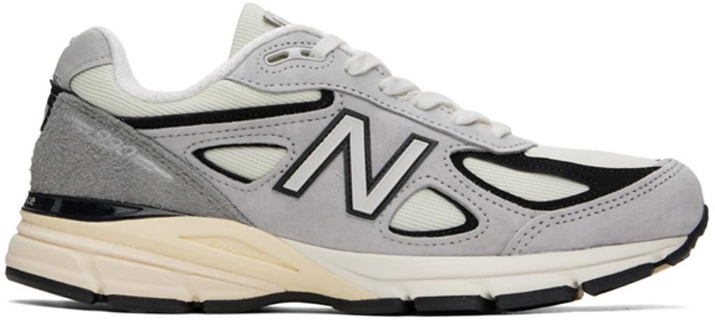 NEW BALANCE Gray Made In Usa 990v4 Sneakers In Grey product image