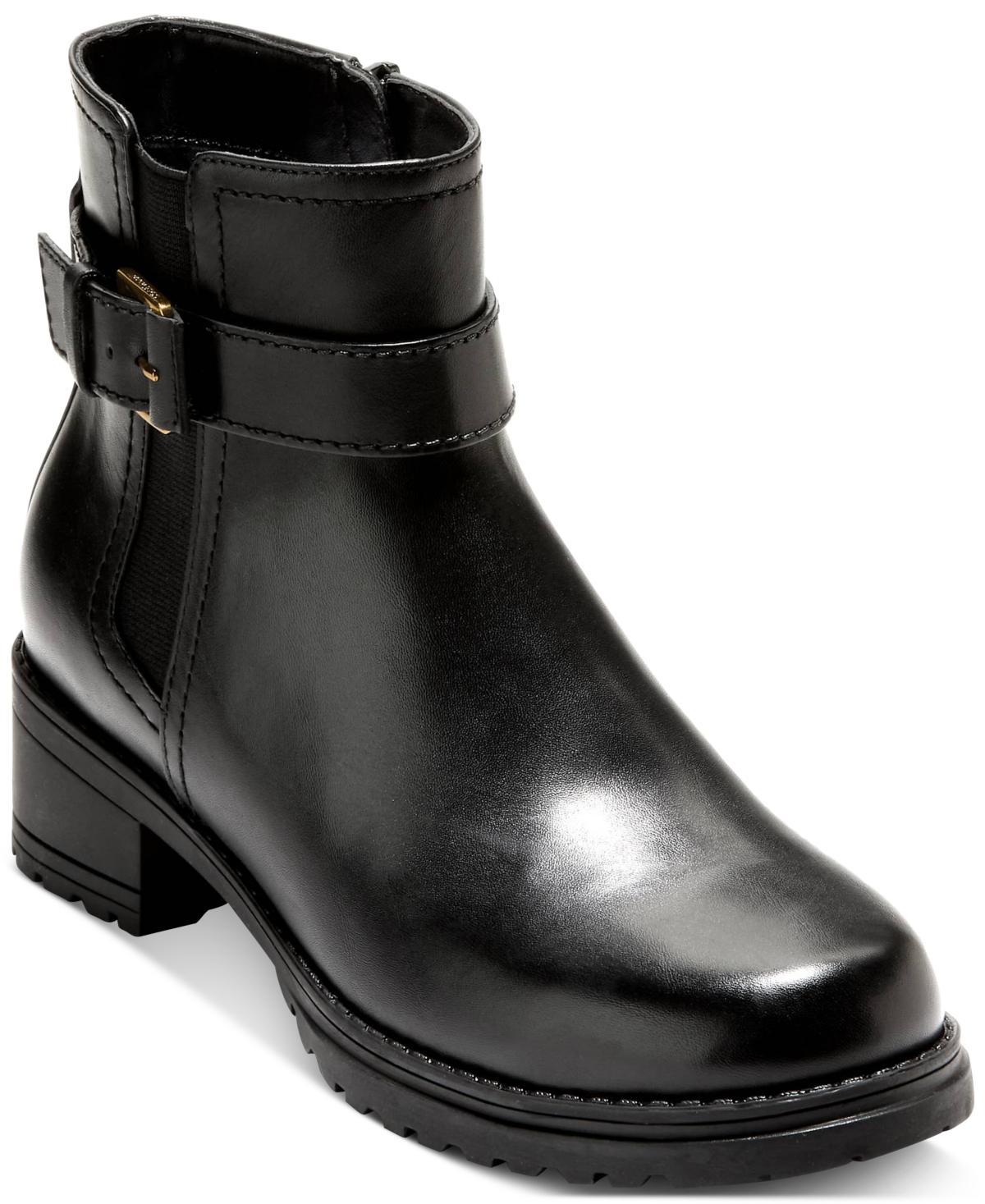 Cole Haan Catherine Bootie Waterproof (Madeira Leather Waterproof) Women's Boots Product Image