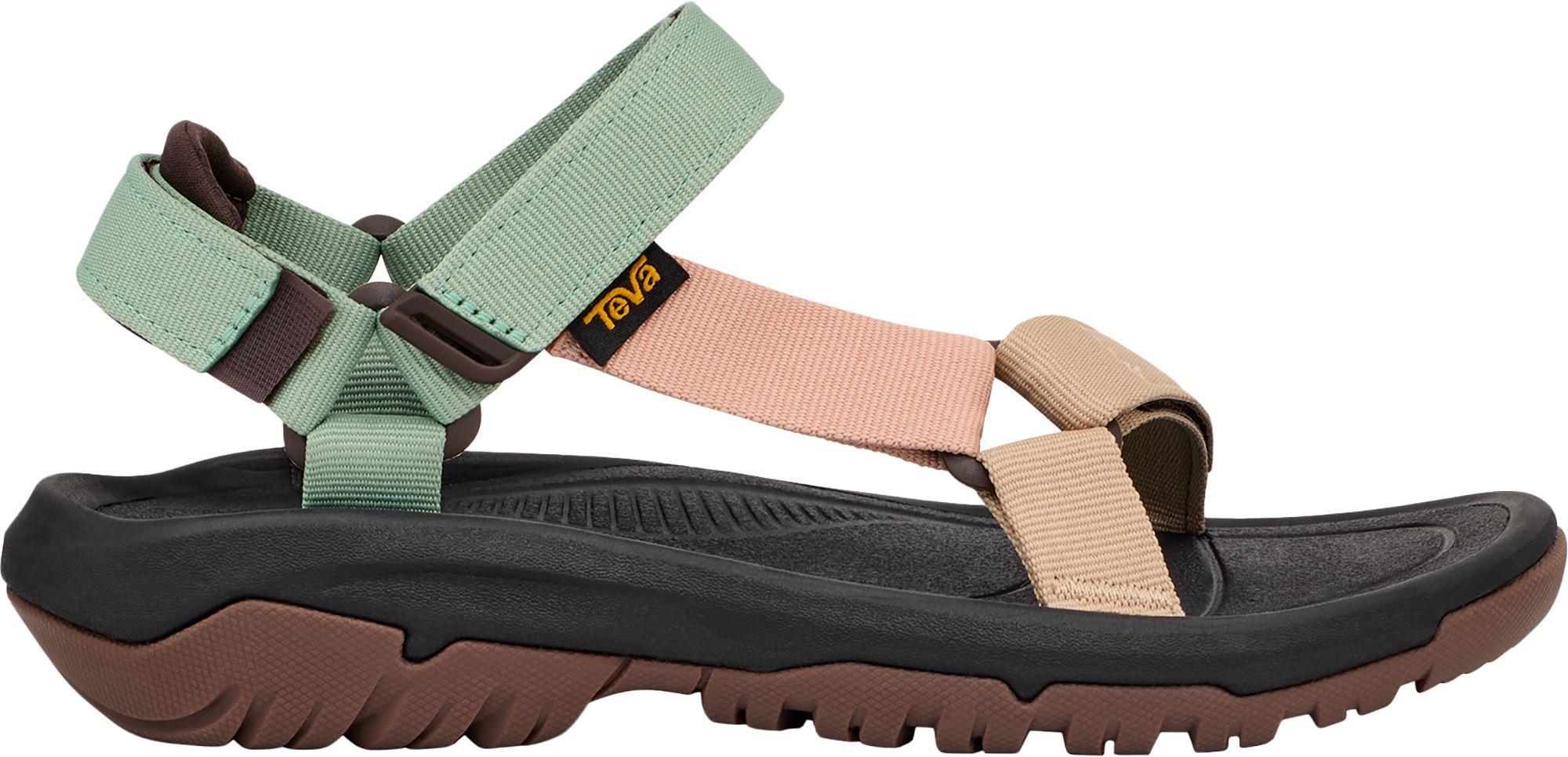 TEVA Womens Hurricane XLT2 Vegan Hiking Sandal in Black/Yellow, Size M 9/W 11 Product Image