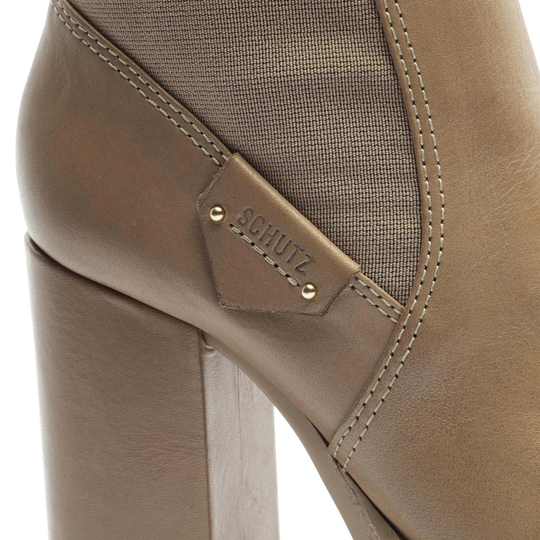 Billie Platform Leather Bootie Product Image