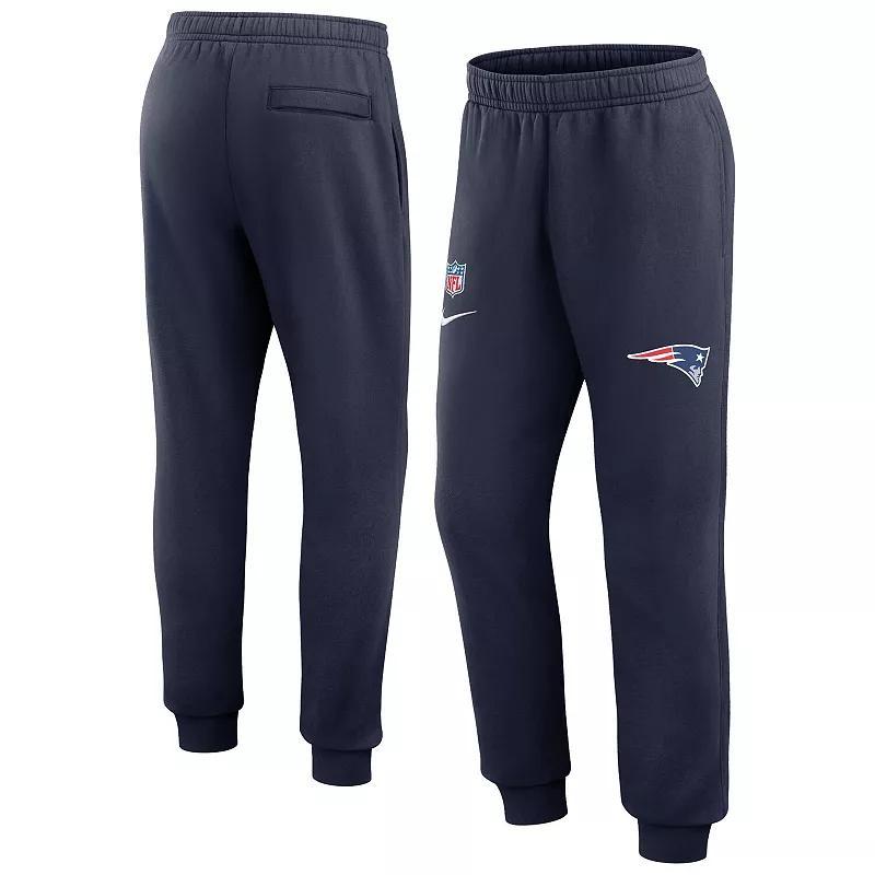 Mens Nike New England Patriots 2023 Sideline Club Jogger Pants Blue Product Image