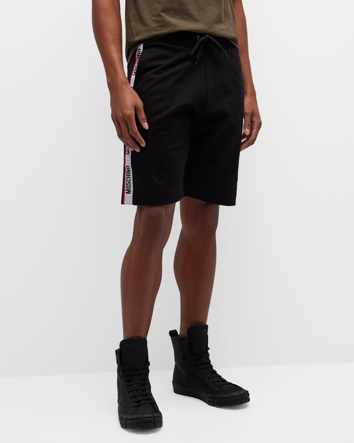 Mens Athletic Shorts with Side Taping Product Image