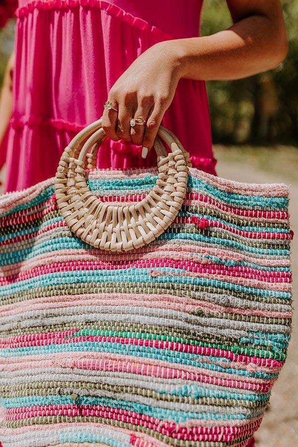 Parks, Picnics, And Prosecco Tote In Pink Product Image