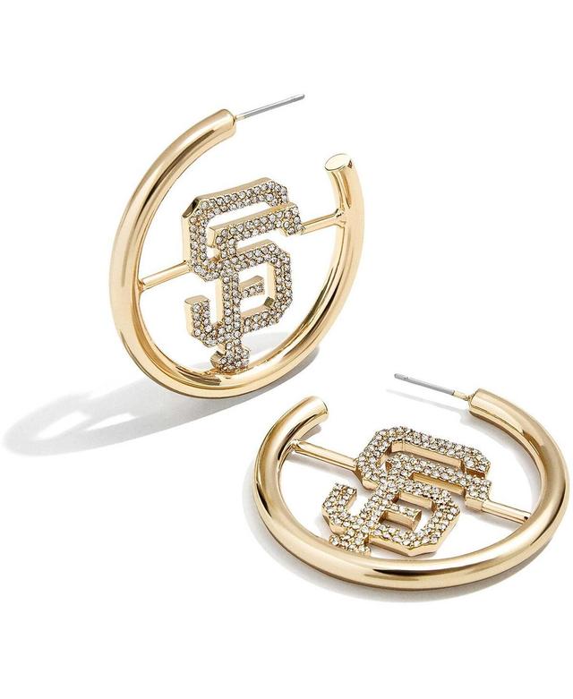 Womens Baublebar San Francisco Giants Hoops Earrings Product Image