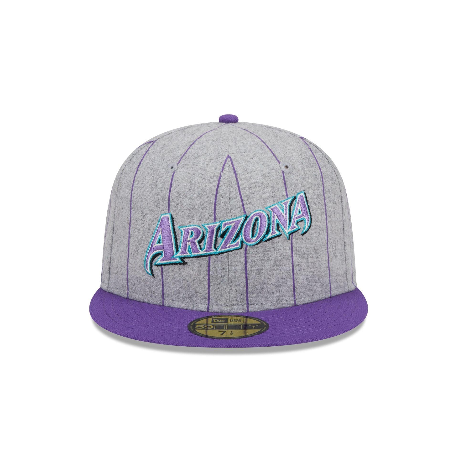 Arizona Diamondbacks Heather Pinstripe 59FIFTY Fitted Hat Male Product Image