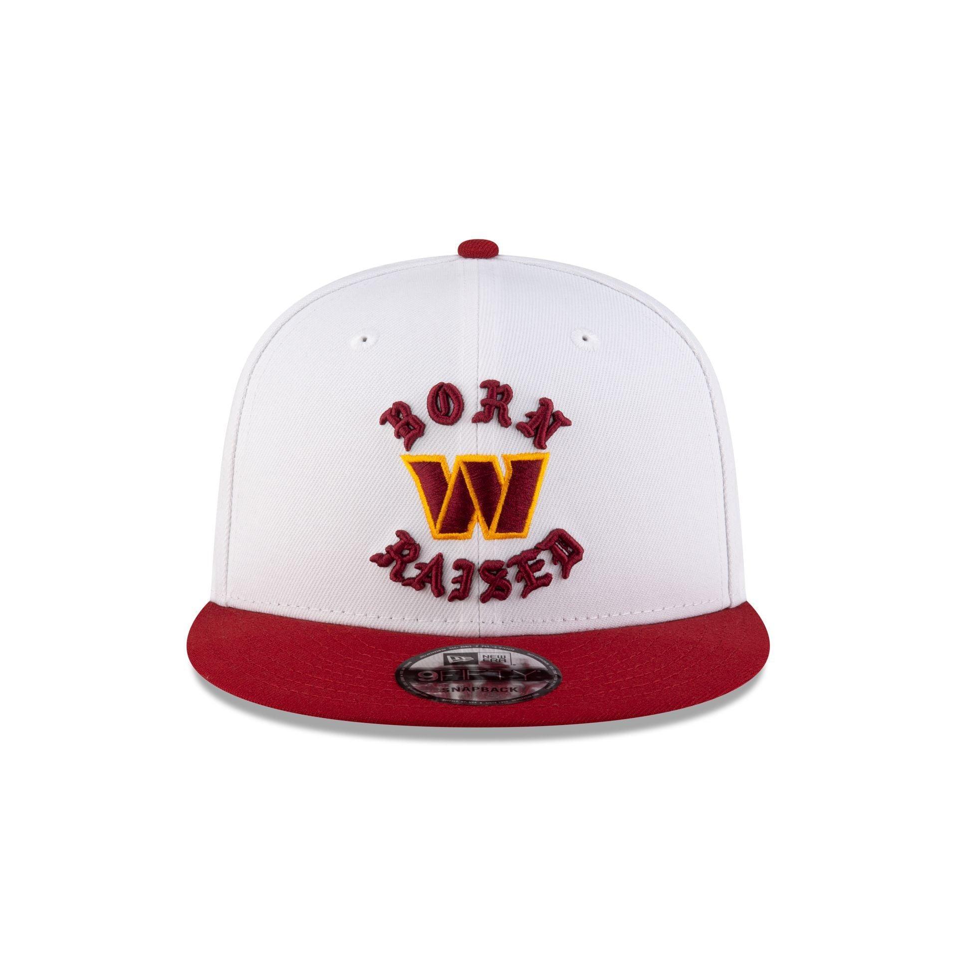 Born x Raised Washington Commanders White 9FIFTY Snapback Male Product Image