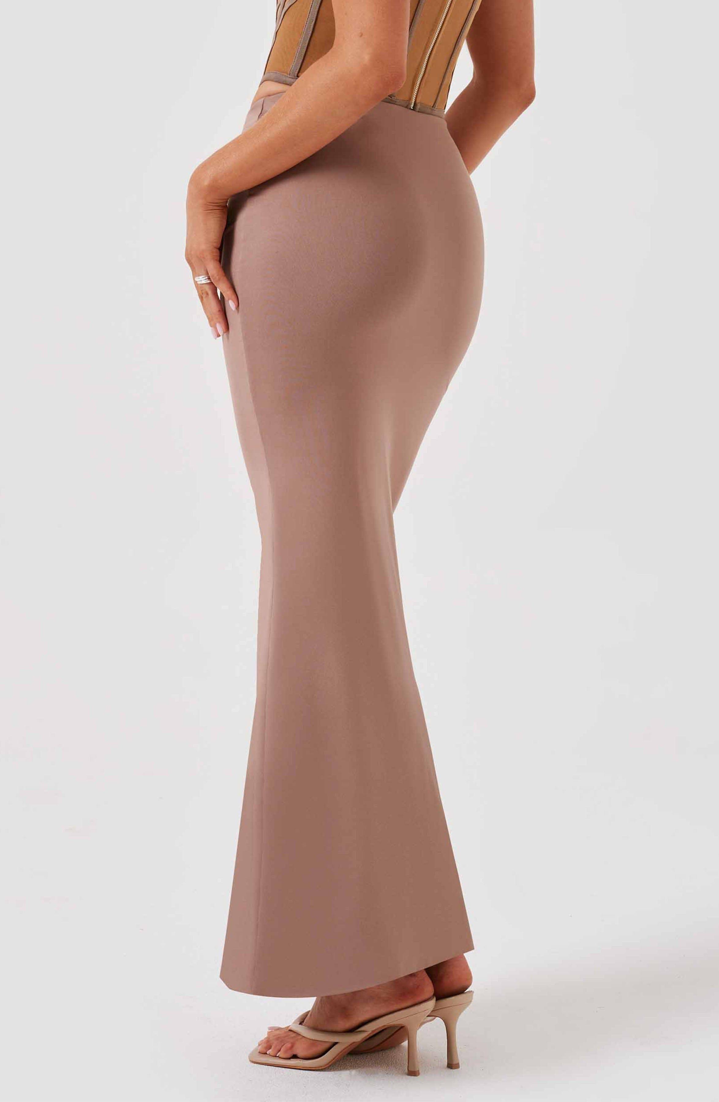 Astrid Maxi Skirt - Chocolate Product Image