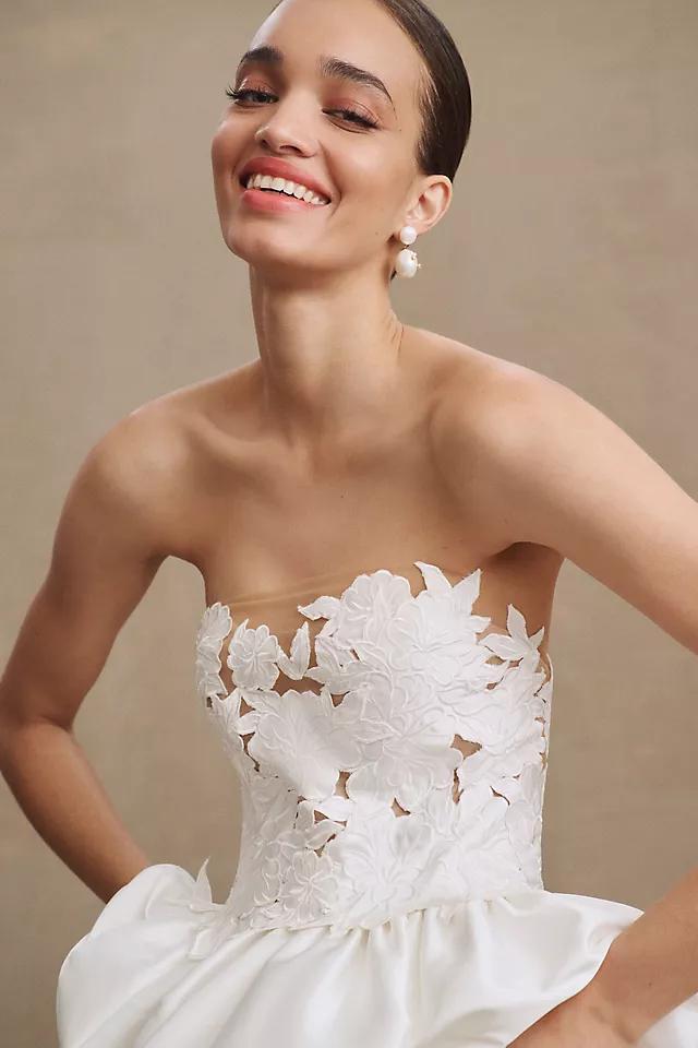 Wtoo by Watters Jordy Strapless Cutwork A-Line Wedding Gown Product Image