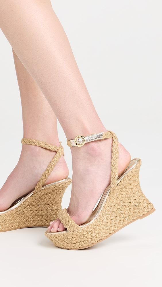 Stuart Weitzman Braida Strap Espadrille Wedge Sandals | Shopbop Product Image