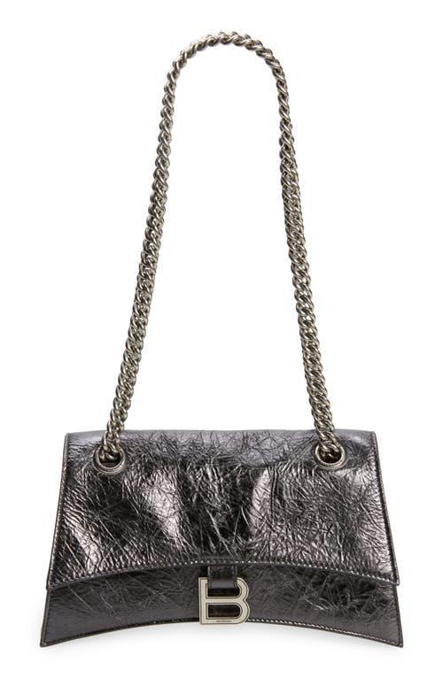 Balenciaga Small Crush Crushed Metallic Leather Shoulder Bag Product Image