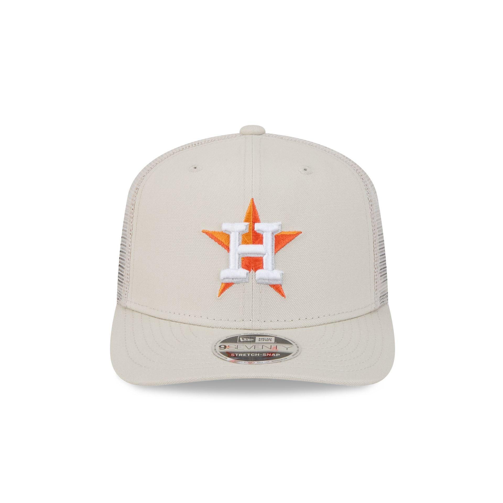 Houston Astros Canvas 9SEVENTY Trucker Hat Male Product Image