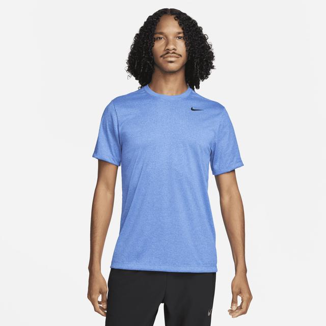 Nike Mens Nike Dri-FIT RLGD Reset T-Shirt - Mens Pacific Blue/Game Royal/Heather Product Image