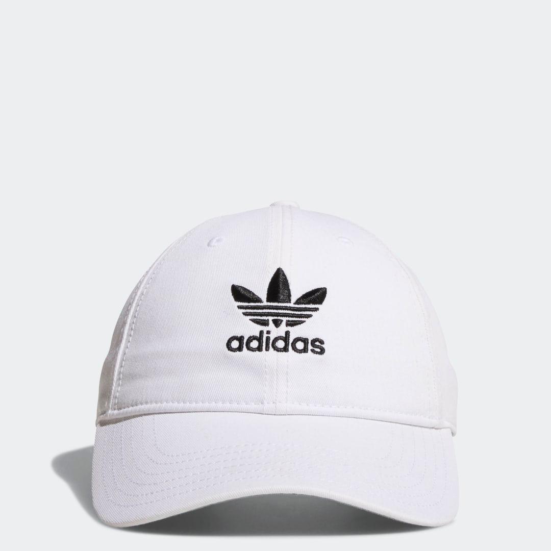 adidas Relaxed Strap-Back Hat Stone 1 Size Product Image