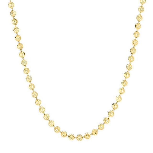 Sunkissed Sterling Ball Chain Necklace, Womens Gold Tone Product Image