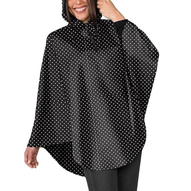 Womens ShedRain Patterned Poncho, Multicolor Product Image