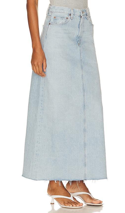 Hilla Denim Maxi Skirt Product Image