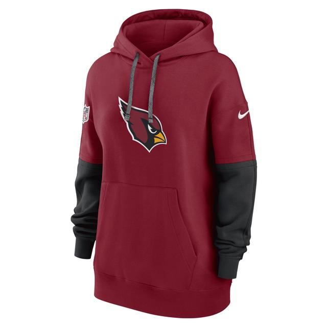 Arizona Cardinals Sideline Essential Nike Women's NFL Pullover Hoodie Product Image