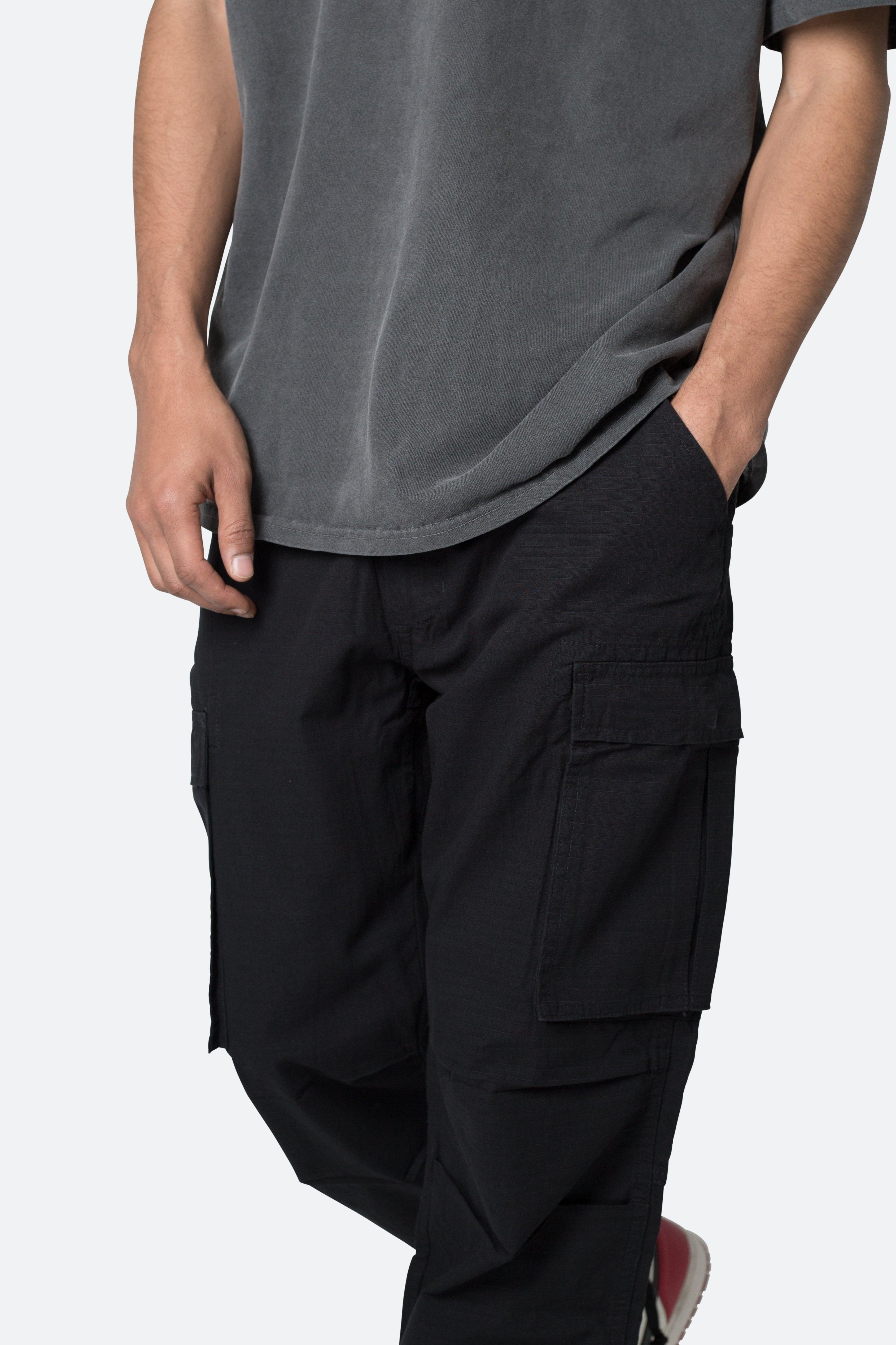 Vintage Cargo Pants - Black Product Image