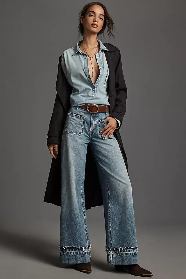 rag & bone Marina High-Rise Cuff Jeans Product Image