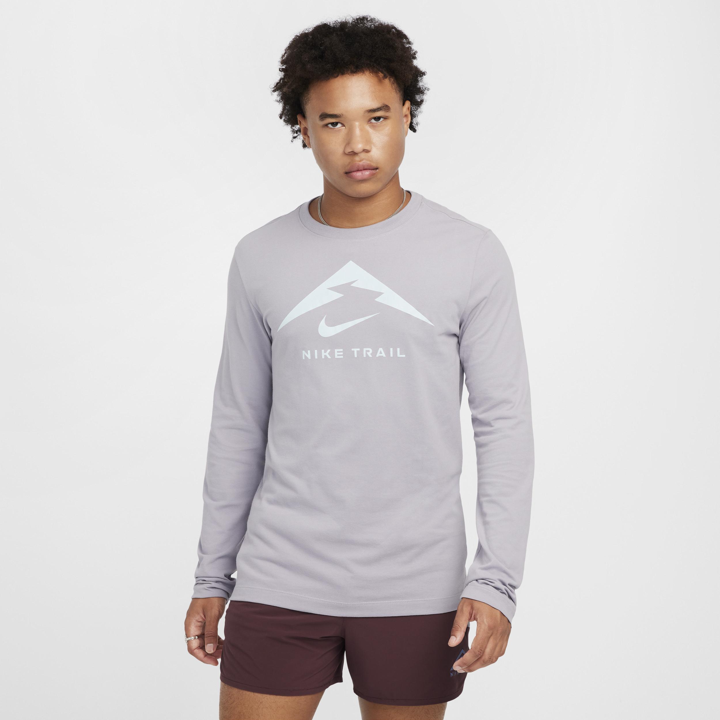 Nike Mens Dri-FIT Long-Sleeve Trail Running T-Shirt Product Image