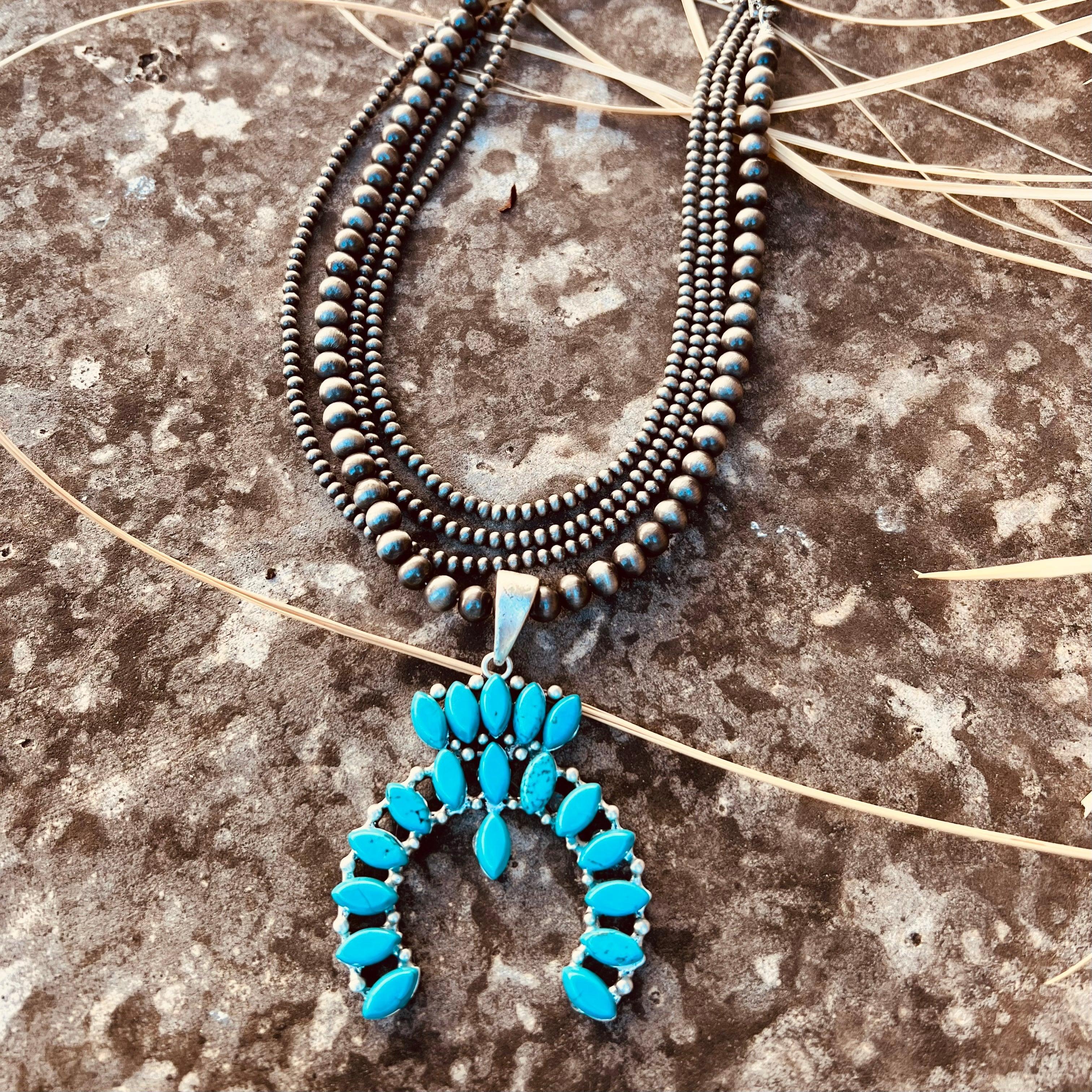 Turquoise In The Wild Necklace product image