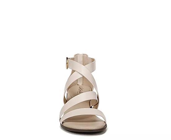 LifeStride Heritage Strappy Block Heel Dress Sandals (Cream) Women's Sandals Product Image