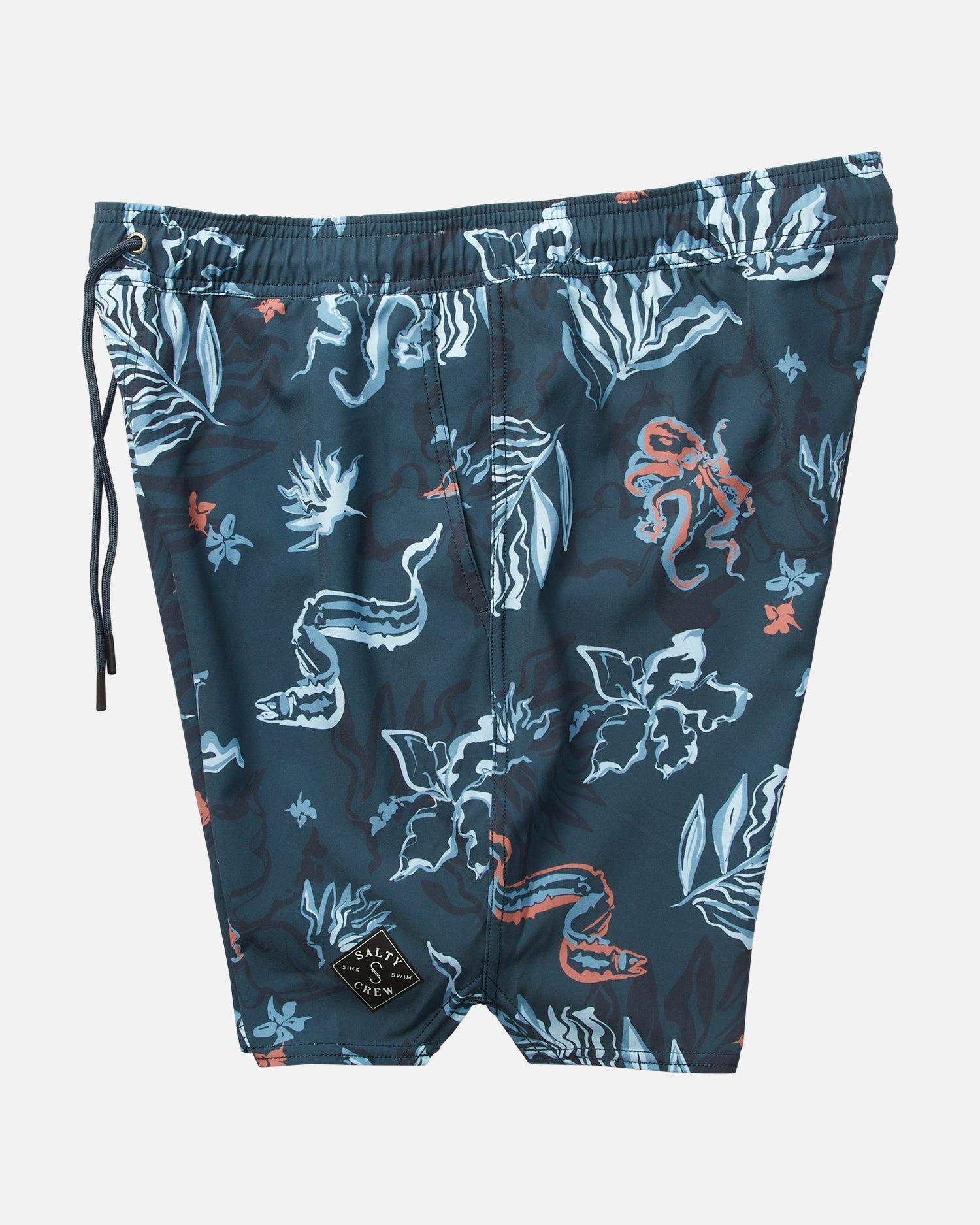 Lowtide Elastic Boardshort - Dark Slate Male Product Image