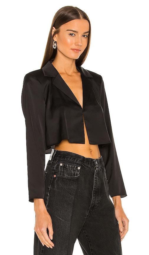 L'Academie The Leona Crop Blouse Size L, M, S, XS, XXS. Product Image