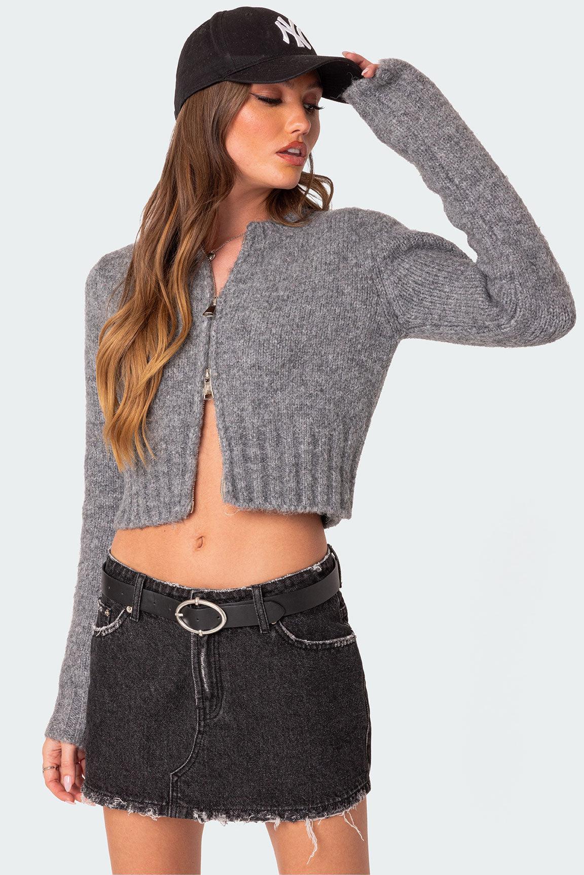 Jillian Double Zip Cardigan product image