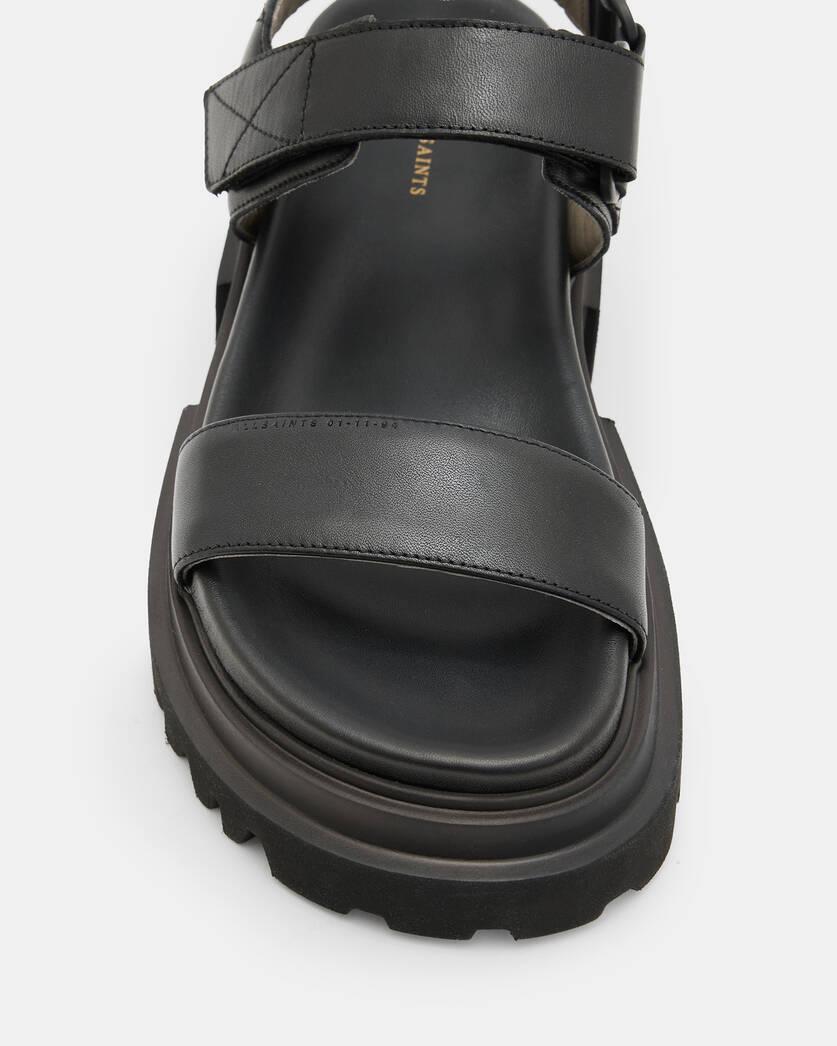 Rory Chunky Leather Velcro Sandals Product Image