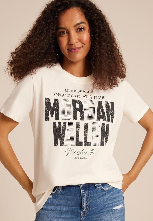 Morgan Wallen Oversized Fit Graphic Tee Product Image