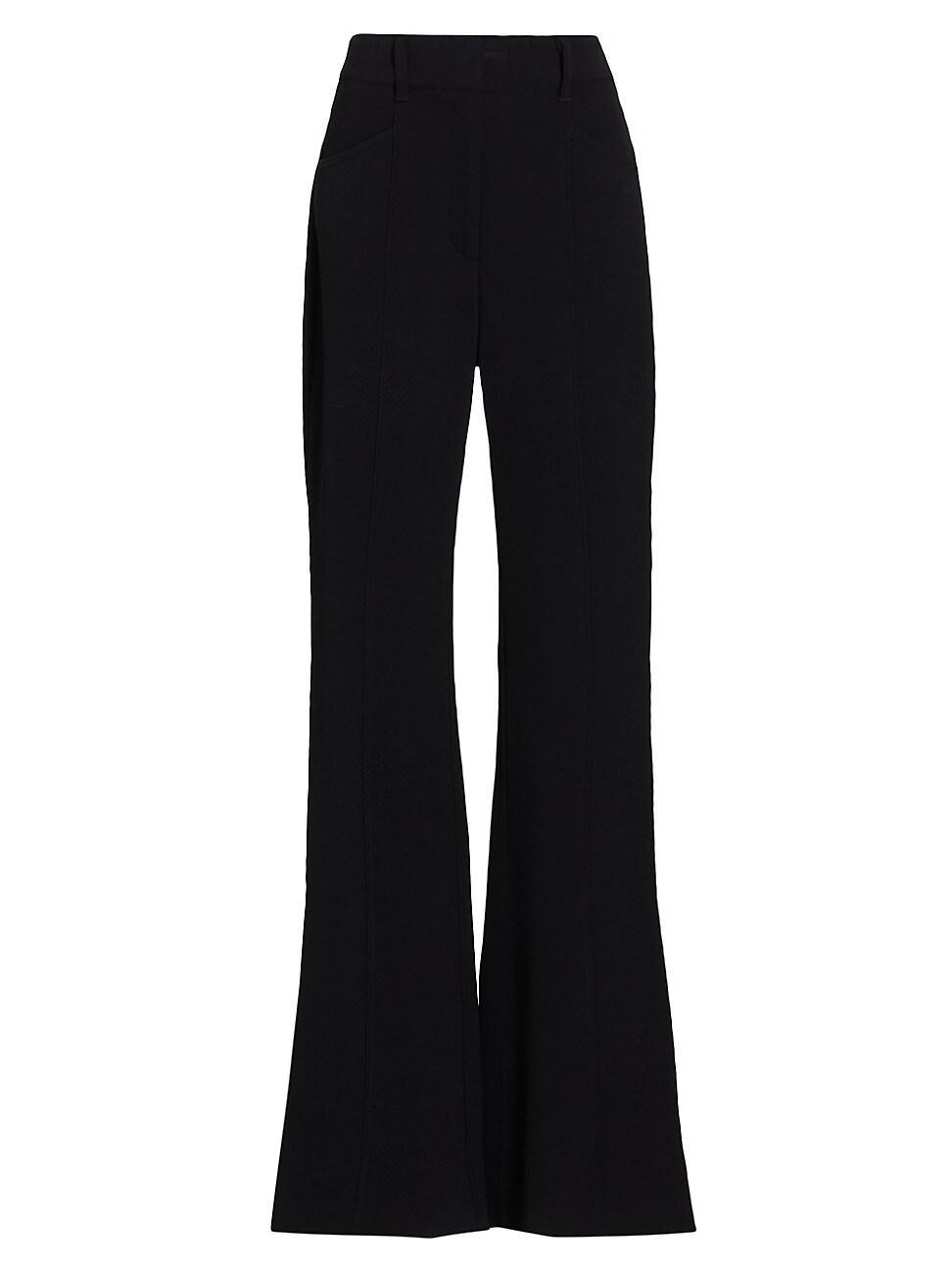 Womens Stretch Crepe Pants - Black - Size 6 - Black - Size 6 Product Image