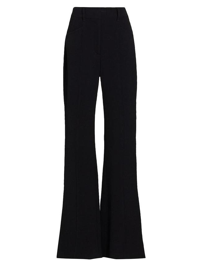 Womens Stretch Crepe Pants - Black - Size 6 - Black - Size 6 Product Image