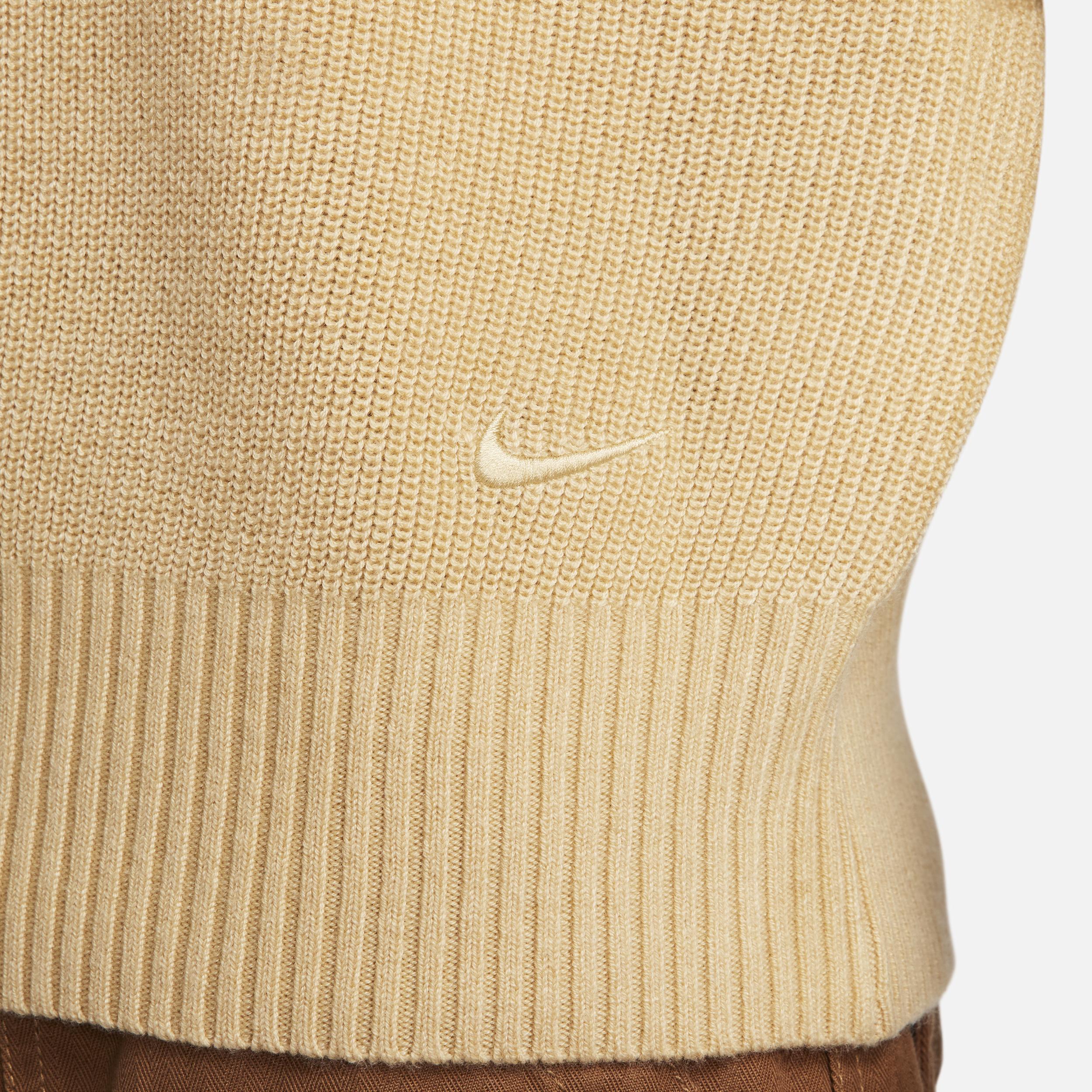 Nike Men's Life Long-Sleeve Military Henley Sweater Product Image