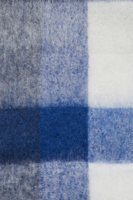 Mohair checked scarf Product Image