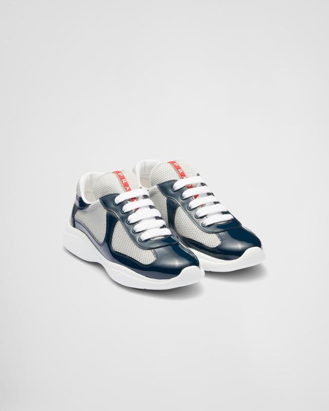 Prada America's Cup biker fabric sneakers Product Image