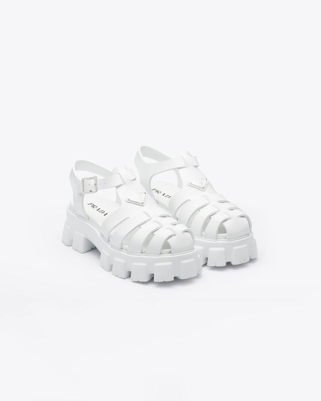 Monolith rubber sandals Product Image