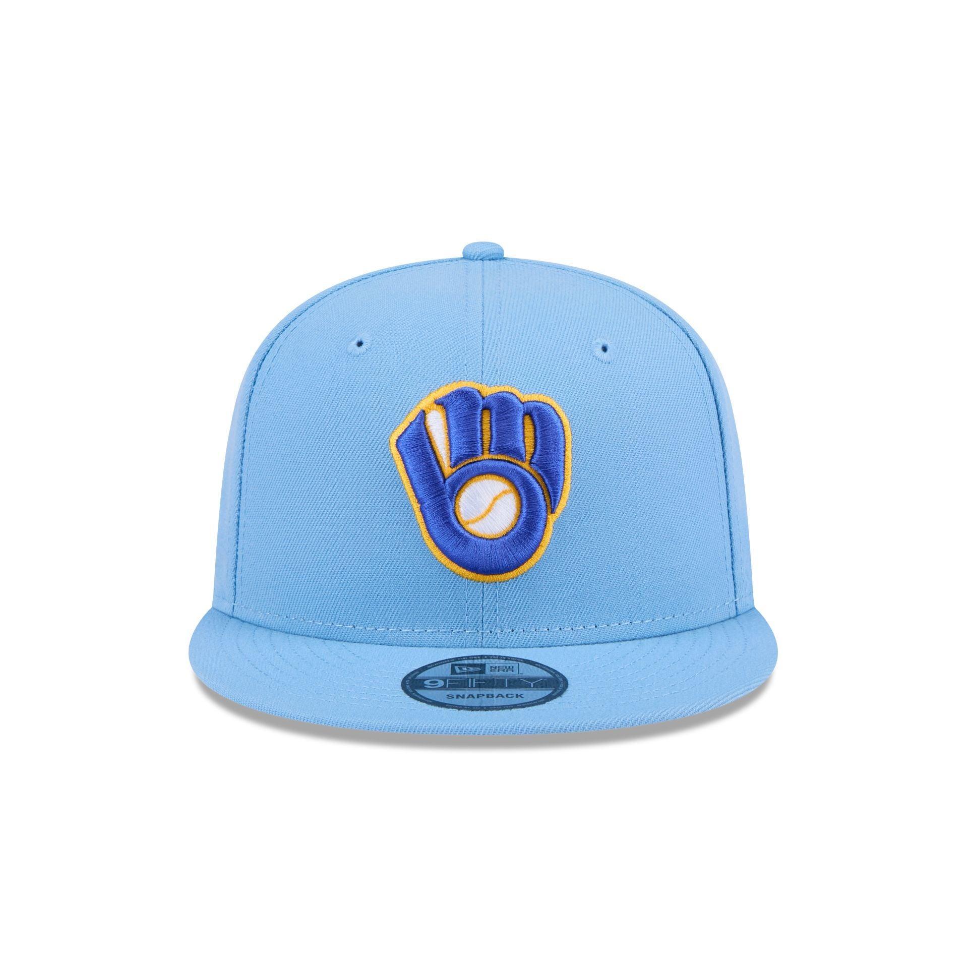 Miami Marlins Sky Blue 9FIFTY Snapback Hat Male Product Image