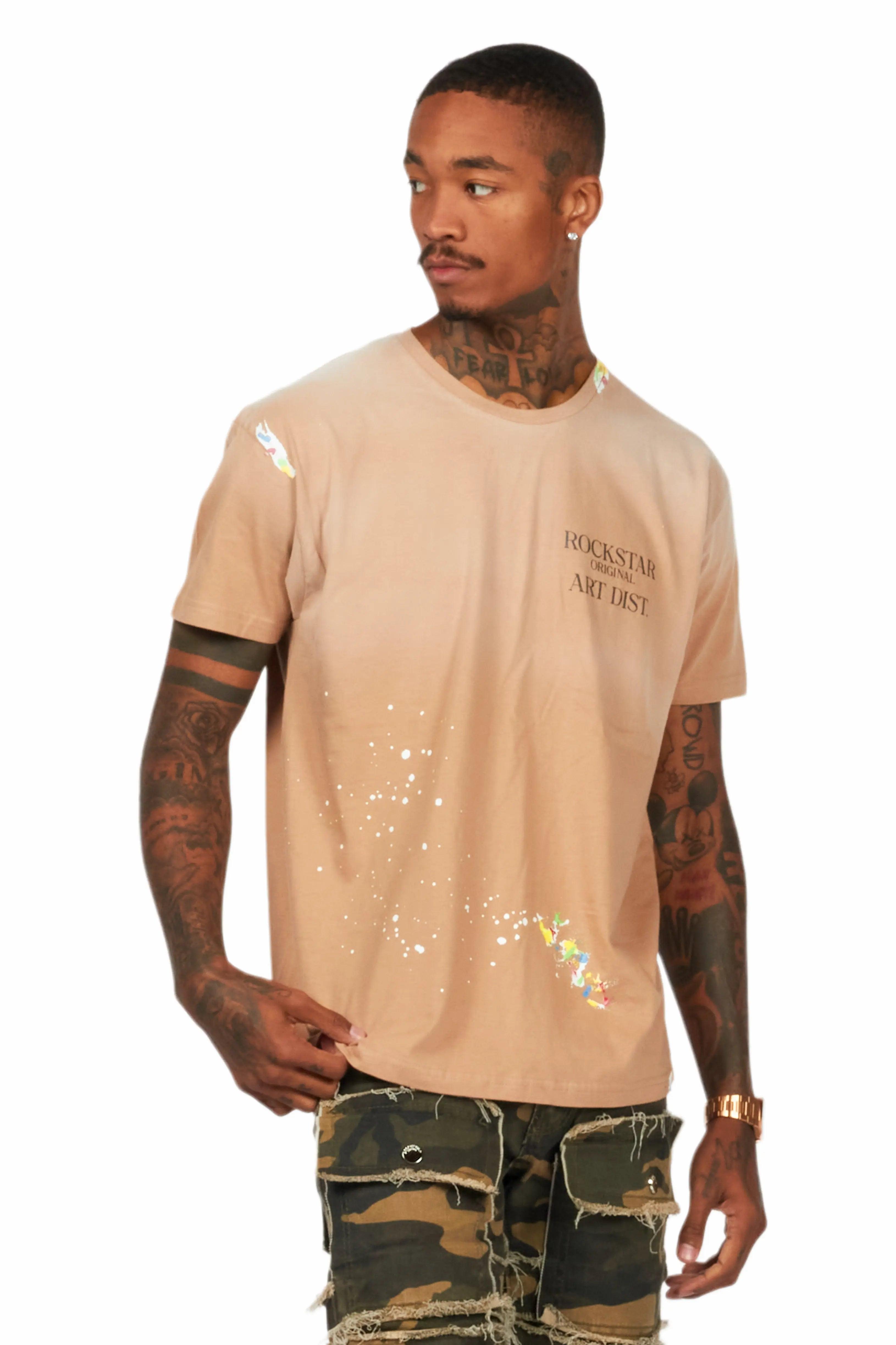 Palmer Walnut Graphic T-Shirt Male Product Image