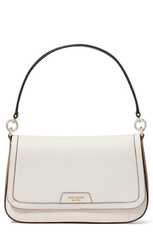 Kate Spade New York hudson colorblock pebbled leather satchel Product Image